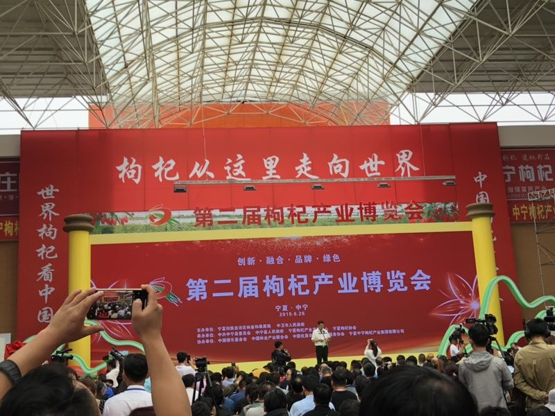 江苏安舜受邀参加  2019第二届枸杞产业博览会(图1)